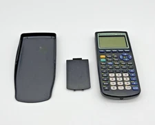 Texas Instruments TI-83 Plus Graphing Calculator with Cover - Tested Working