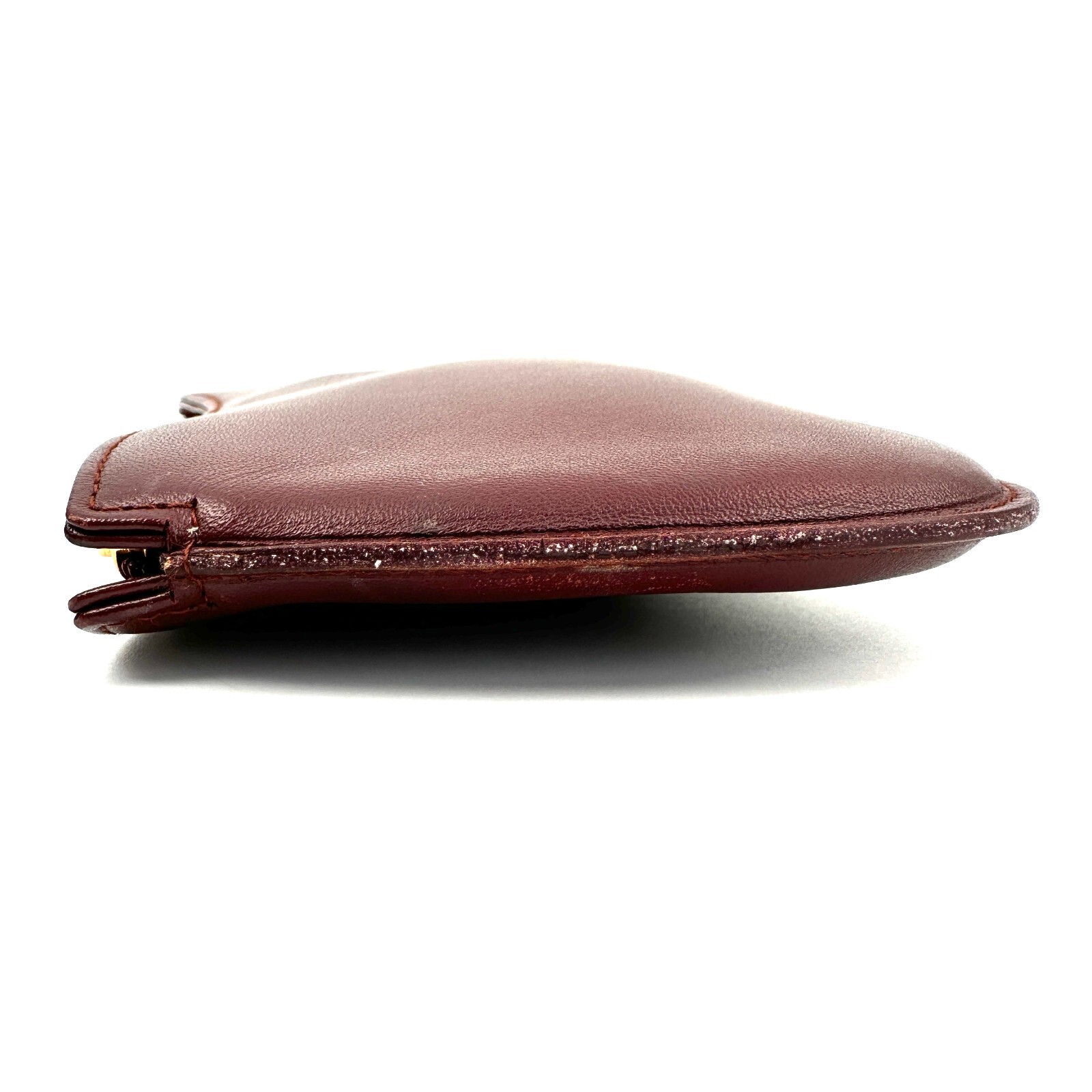 Authentic Cartier pouch Bordeaux Leather — image 5