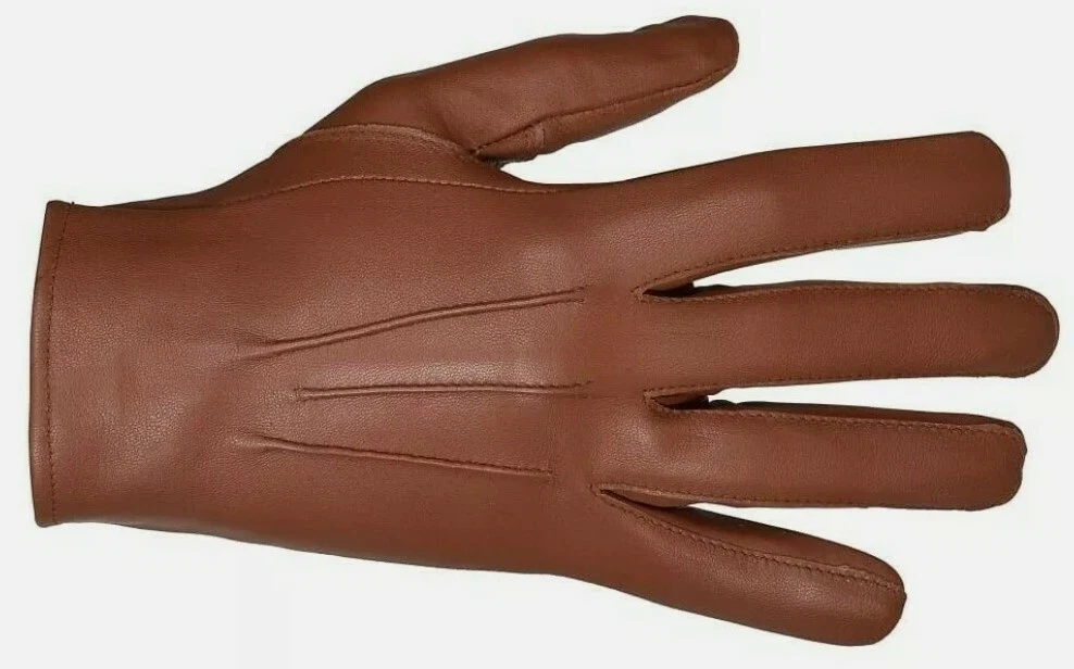 Leather Sheepskin Gloves Cognac (Men)
Opens in a new window or tab