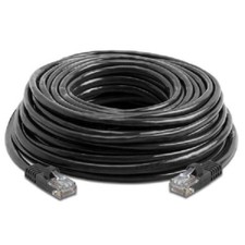 Black 200 FT Foot 60M Cat5 Patch Ethernet LAN Network Router Wire Cable Cord NEW