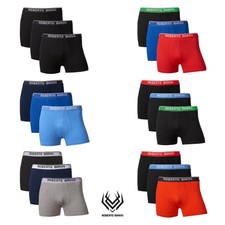 Roberto Barini Herren 3erSet Boxershorts Unterhose Short Unterwäsche Men Boxer 