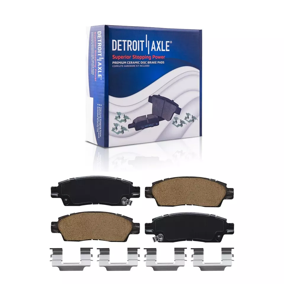 Керамические передние и задние тормозные колодки для Buick Rainier Trailblazer Envoy Ascender SSR - Изображение 4 из 4