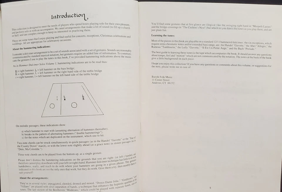 Hammer Dulcimer Solos Carrie Crompton By Mel Bay Lesson Sheet Music Songbook - Image 2 of 4