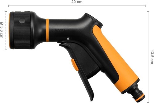 Fiskars Sprühpistole, 3 Funktionen, Schwarz/ Orange - Bild 2 von 7
