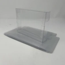 10X Game Case Fits: Nintendo N64 SNES Super Nintendo Games Display Box Clear