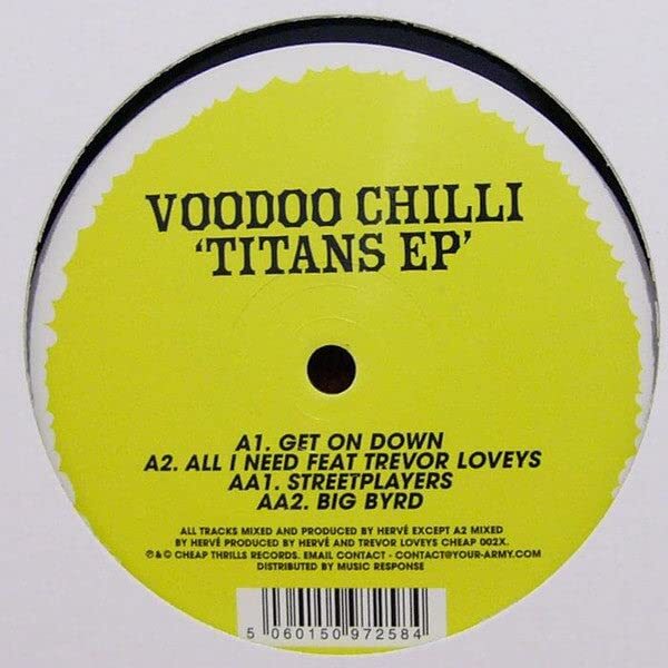 Voodoo Chilli The Titans Ep Vinyl NUOVO