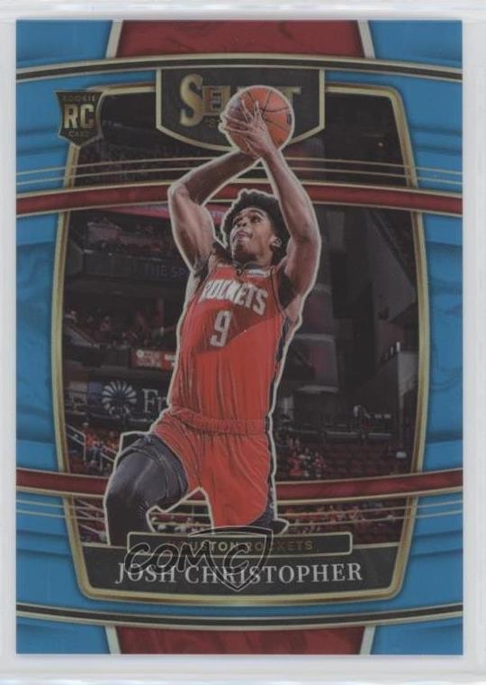 2021-22 Panini Select Concourse Light Blue Prizm 69/299 Josh Christopher #48 7rf