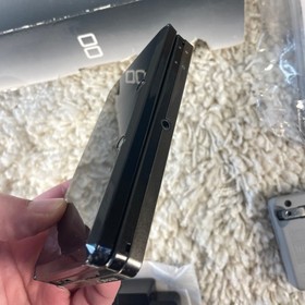 Nintendo 3DS Cosmo Black Handheld Console System CTR-001 Complete in Box CIB