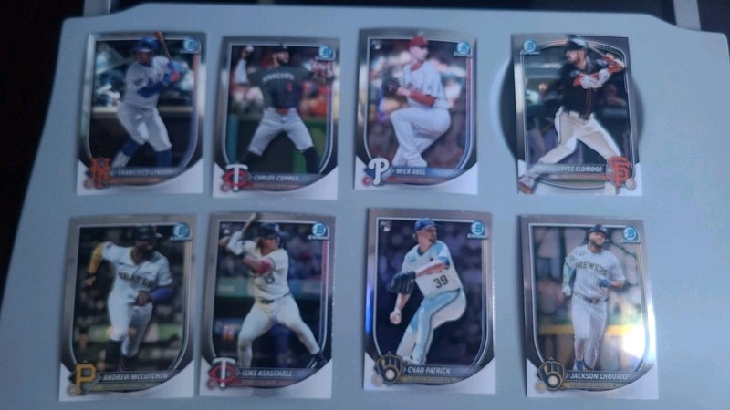 2025 Bowman Chrome Baseball Lot 
