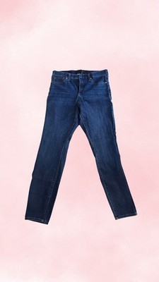 Bold Elements Women's Medium Wash Blue Denim Skinny Jeans 5-Pocket Size 14
