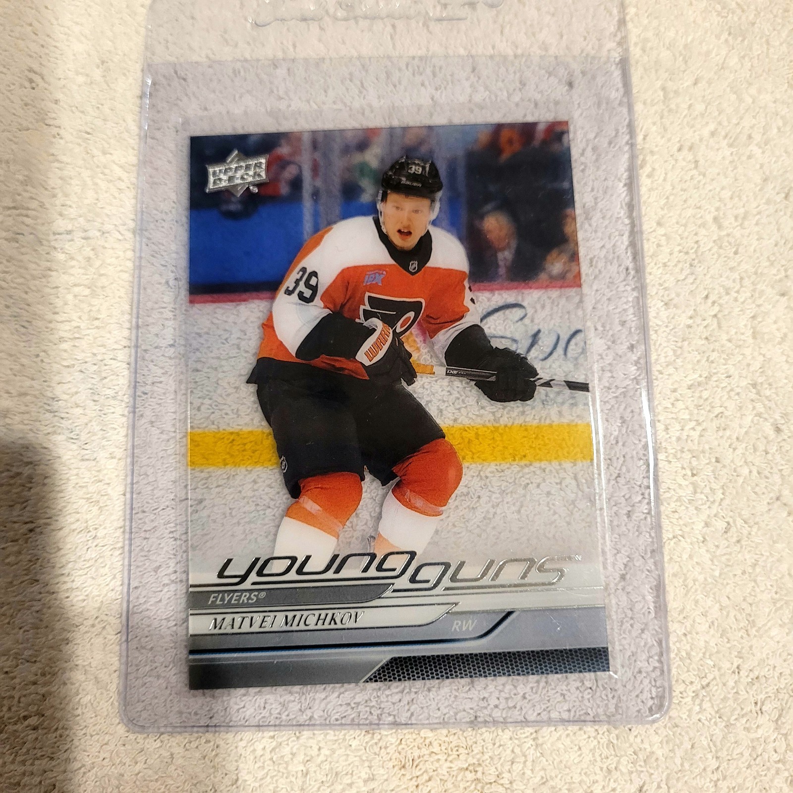 2024 2024 2025 Upper Deck Matvei Michkov Young Guns Clear Cut #492