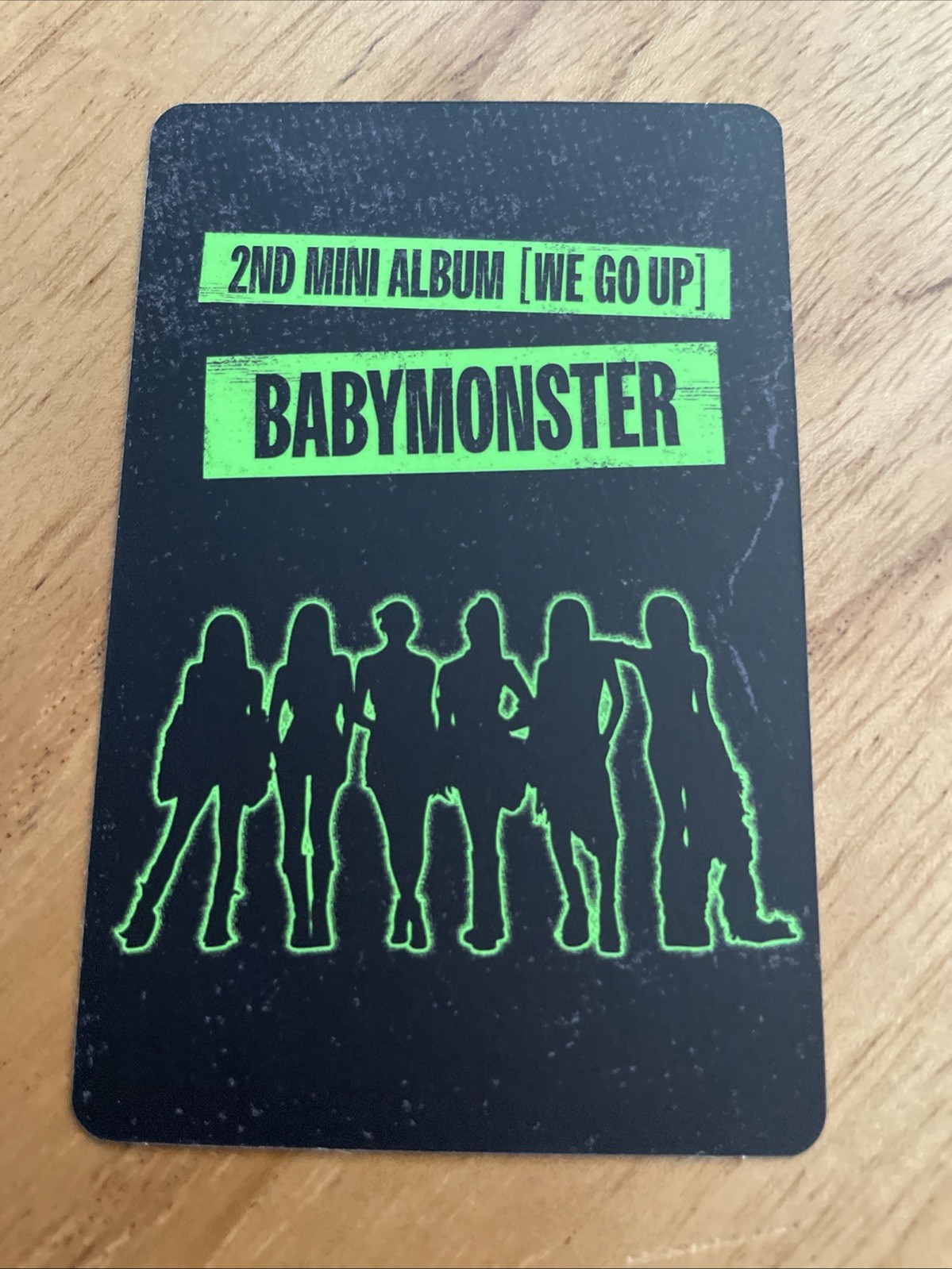 Baby Monster We Go Up U.S exclusive photocard Ahyeon