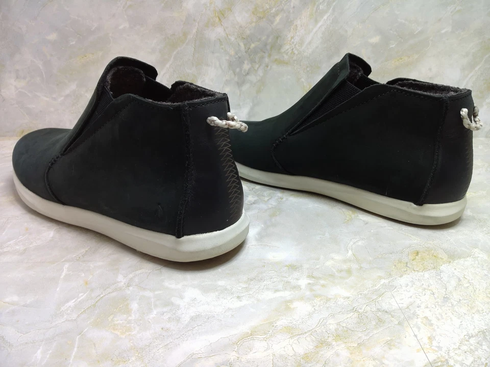 Olukai Hawai'iloa Manu Hope Botas Mujer Talla 7 Negro Gamuza Informal Tenis Tobillo Foto 4 de 4