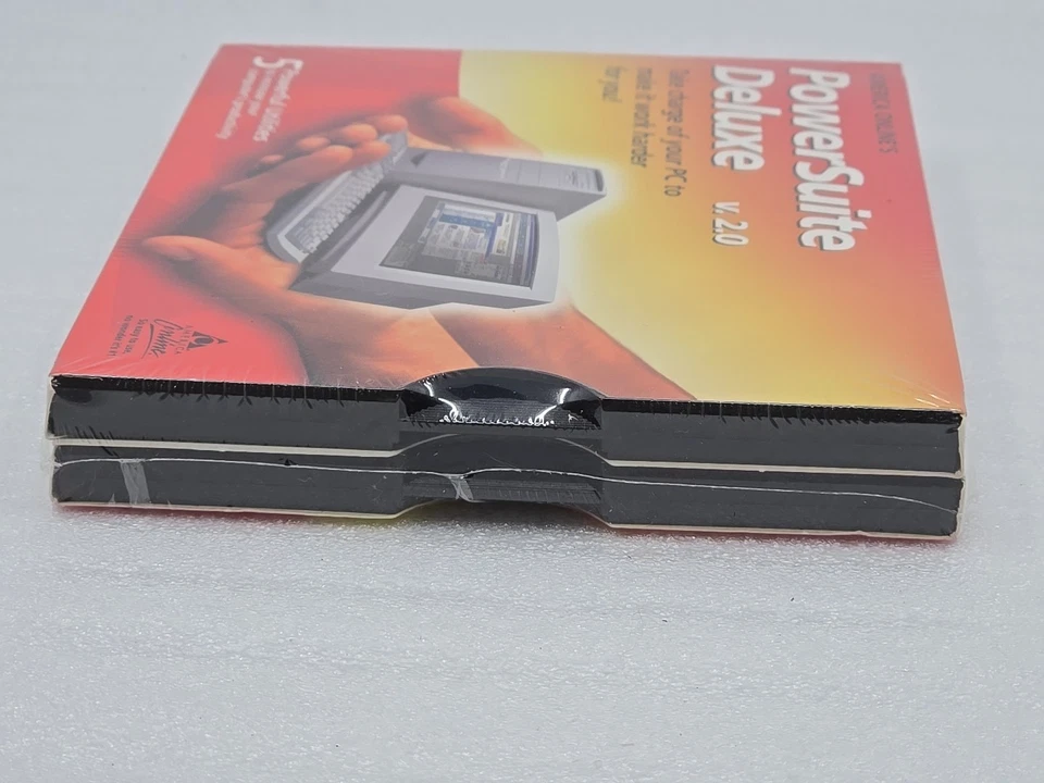 America Online's Powersuite Deluxe V 2.0 Vintage AOL Drivers Utilities - SEALED - Image 3 of 4