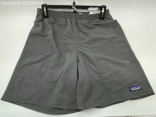Patagonia Men's Gray Baggies Longs Swim Shorts Size Small Relaxed Fit