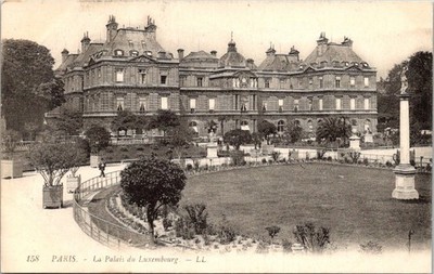 Paris   Palais du Luxembourg   Vintage Postcard - France