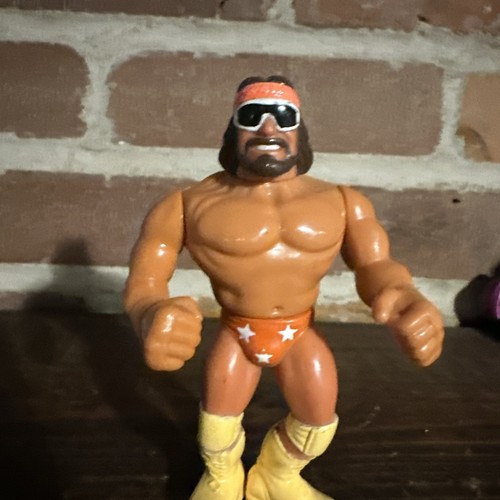 1990 WWF WWE Hasbro Macho Man Randy Savage Wrestli...