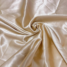 Satin Fabric by the Yard, Satin Fabric Silky Shiny Smoothcloth Fabric Bridal S