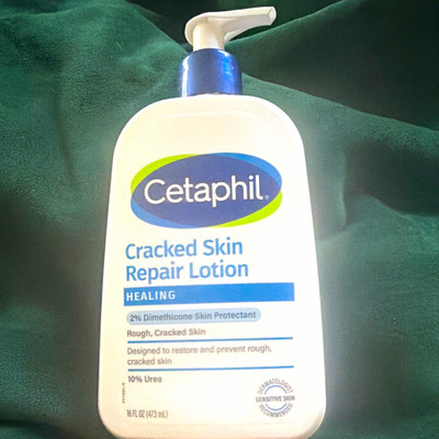 Cetaphil Cracked Skin Repair Lotion 10% Urea Diabetic Sensitive, 16 fl oz Pump