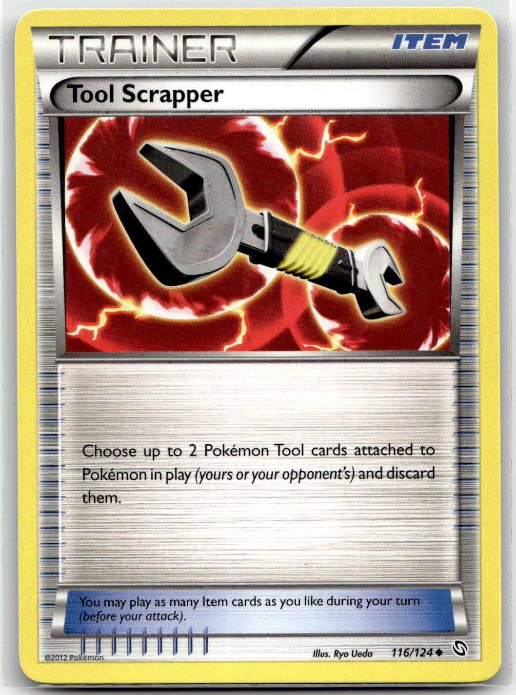 Tool Scrapper 116/124 Uncommon Dragons Exalted Pokemon LP