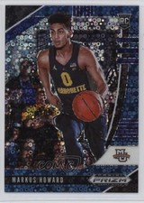 2020-21 Panini Prizm Draft Picks Fast Break Blue 160/175 Markus Howard #80 1l73