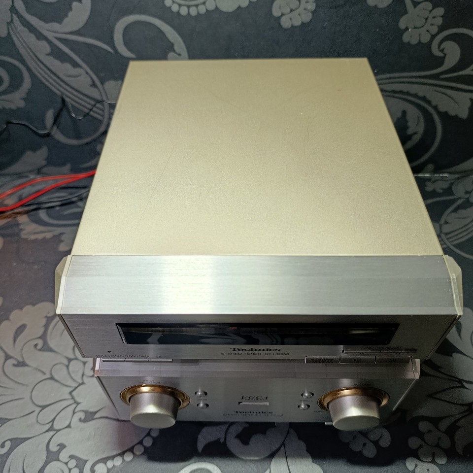 Technics Stereo Amplifier Amp SE-HD350 AND Tuner ST-HD350 Stack System ...