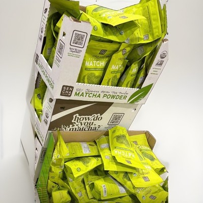 Sencha Matcha Green Tea Powder ceremonial Bags Latte Japanese 12 oz Te Verde