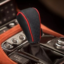 Universal Car Leather Manual Automatic Shift Knob Shifter Gear Protection Cover Universal Car Leather Manual Automatic Shift Knob Shifter Gear Protection Cover