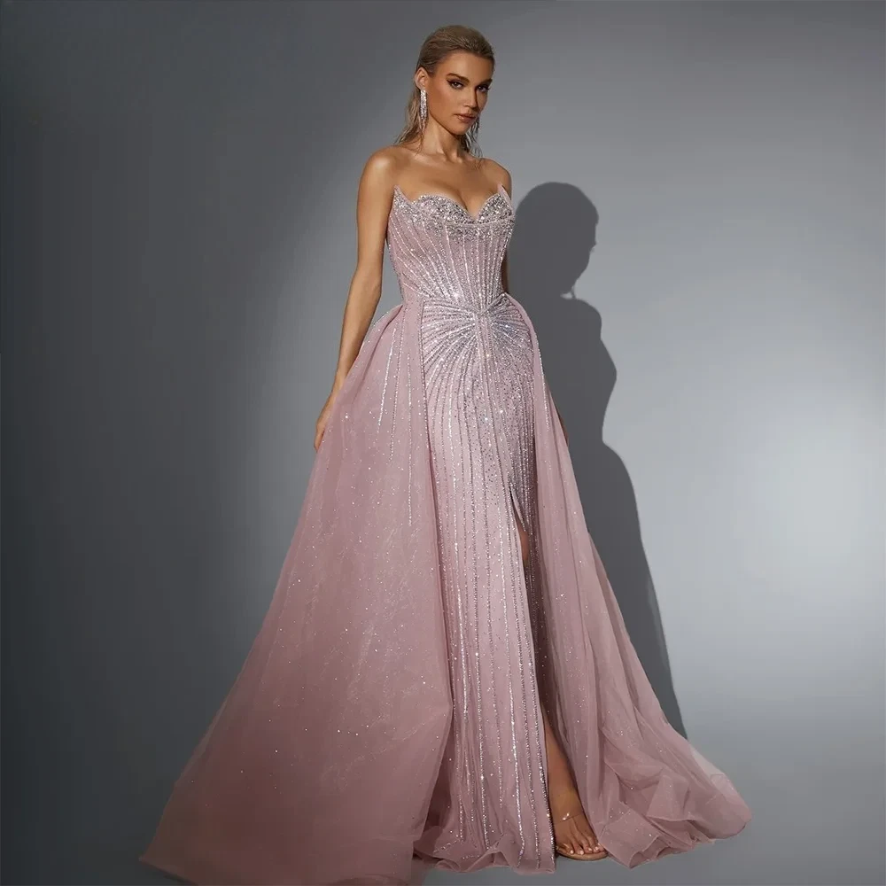 low cut back mermaid wedding dresses Satin Open Back Mermaid Cowl Neck Long Wedding Dress NXJE954 –  smcfashion.com