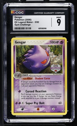 Gengar graded CGC 9 for sale on eBay
