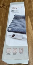 Electric Heating Pad For Back Pain Cramps Relief 33"x17"6 Level Auto Shut Off