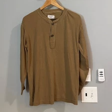 US military Cold Weather shirt Long Sleeve wool blend thermal base layer large