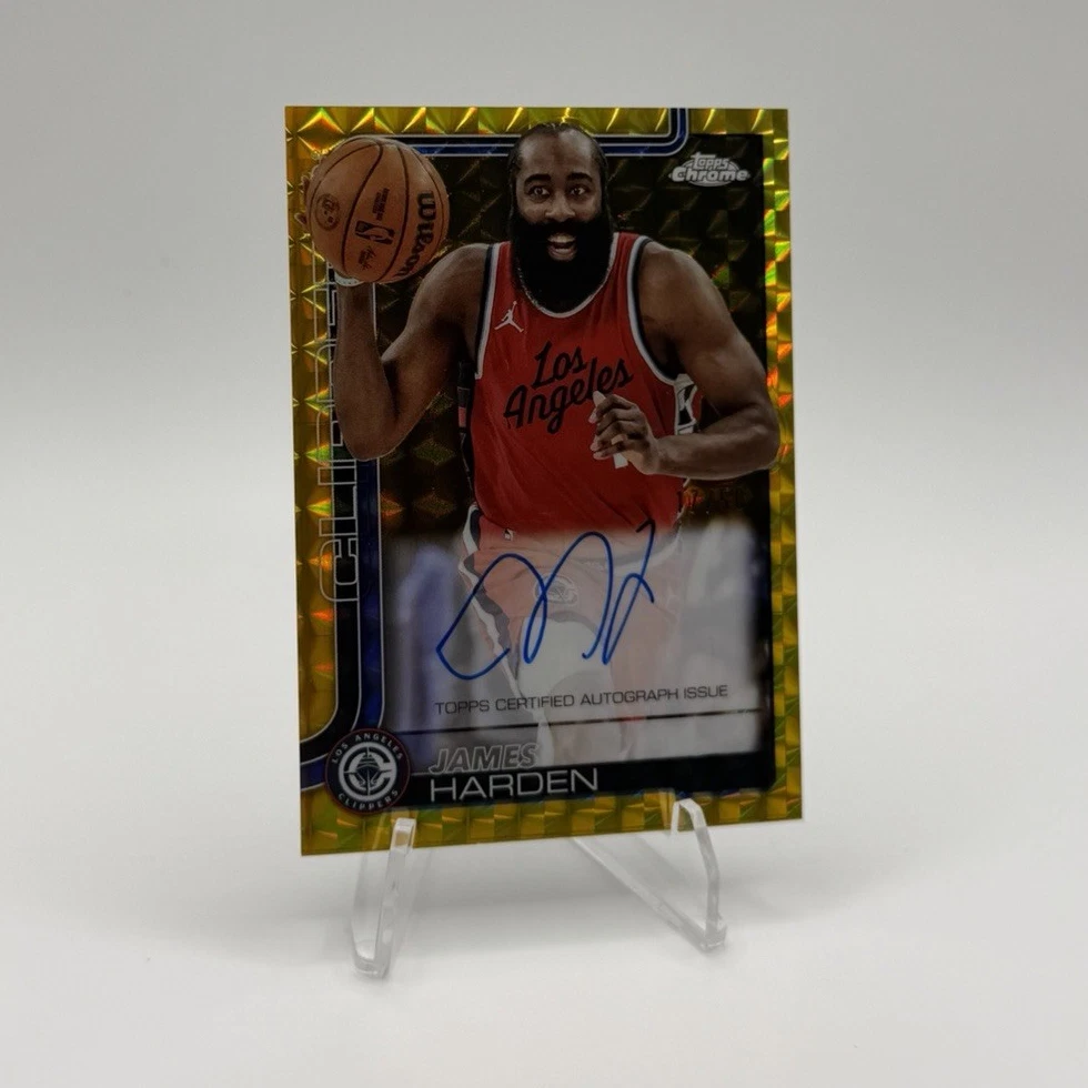 James Harden Autographed Basketball Trading Cards for sale | eBay