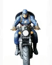 1/18 (Other Sizes Available) Captain America on Motorcycle.  Unpainted.