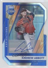 2021 Panini Elite Extra Edition /84 Andrew Abbott #53 Auto g0d