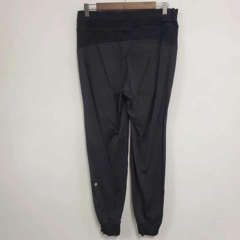 Pantalones de chándal Lululemon para mujer Dance Studio talla 10 negros ropa deportiva para correr Foto 3 de 4