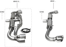 Scarico sportivo Bastuck - Alfa Romeo 4C incl. Spider