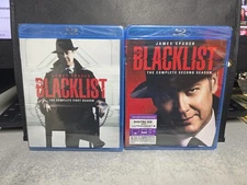 NEW BLACKLIST SEASON 1 & 2 ON BLU-RAY+HD ULTRAVIOLET! Brand New Sealed Free Ship