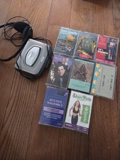 RCA Model RP-1802A Portable Cassette Player w/ Tapes And Headset