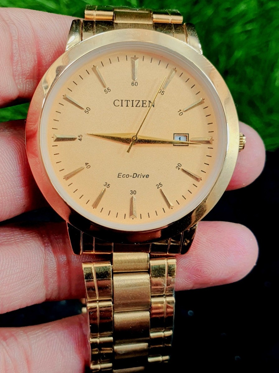 Citizen Quartz 5930-S67281 HSB Day-Date Black Dial Men's