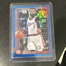 2025-26 Topps Basketball Malik Beasley #43 Blue Refractor /150
