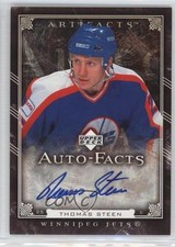 2006-07 Upper Deck Artifacts Auto-Facts Thomas Steen #AF-TS Auto 0ab