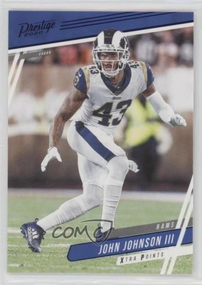 2020 Panini Prestige Xtra Points Blue John Johnson III #145 06p3