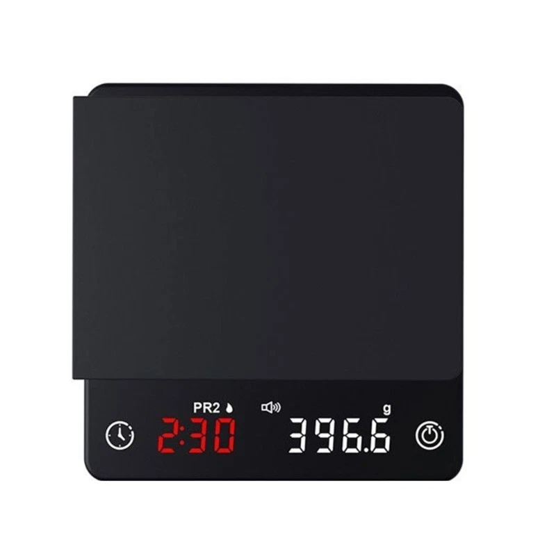 Electric Coffee Scale Digital Scale Plastic Material Gift for Coffee Enthusiasts