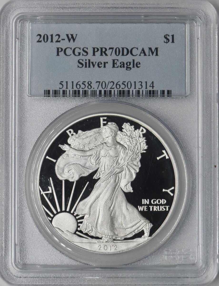 American Eagle PR 70 Graded 2012 Silver Bullion Coins for sale | eBay