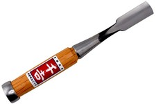 Senkichi 15mm Flat U Gouge Socket Chisel White Paper Steel Wood Carving Tool