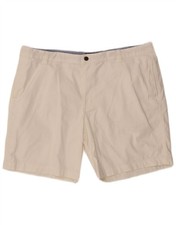 CHAPS Mens Chino Shorts W42 XL White Cotton DH03
