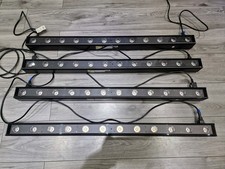 x4 American DJ (ADJ) UB12H LED Pixel Batten (RGBWAU) 4 Stück