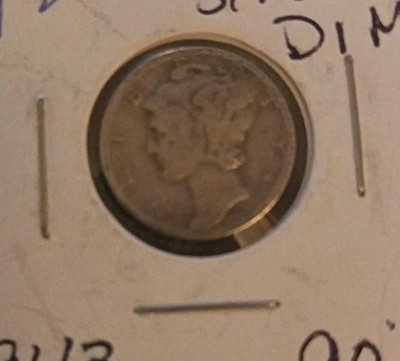Silbermünze Mercury Dime USA 1943-S 0,900 Silber