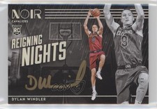 2019-20 Panini Noir Reigning Nights Signatures 26/99 Dylan Windler Auto 0so2